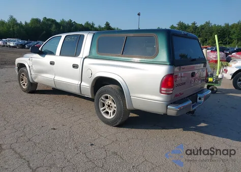 2004 Dodge Dakota Slt from USA, damaged, VIN 1D7HL48N24S548521